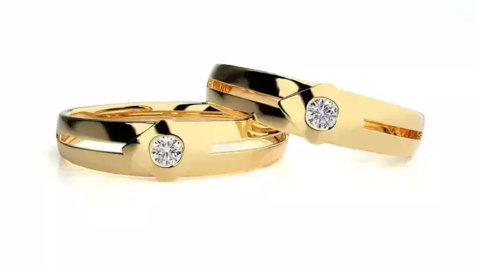 Wedding Band - 614 177N