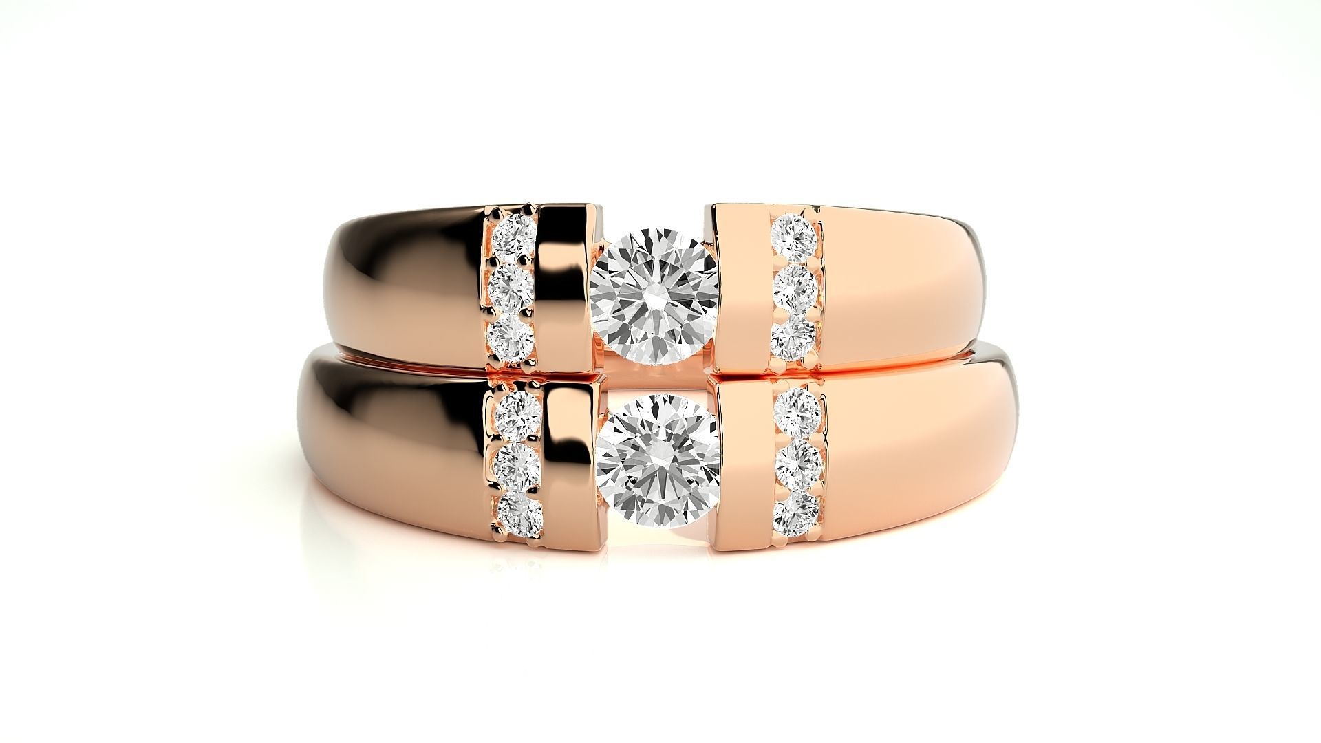 Wedding Band - 1921 3D print model_3