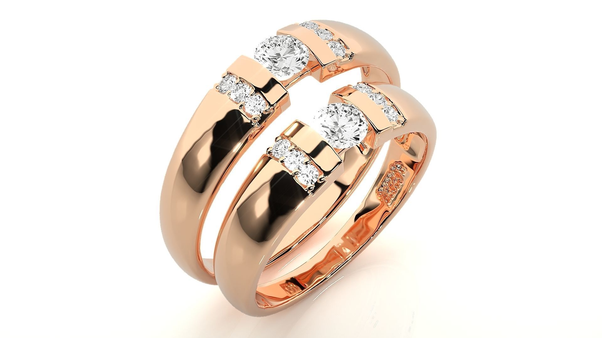 Wedding Band - 1921 3D print model_5