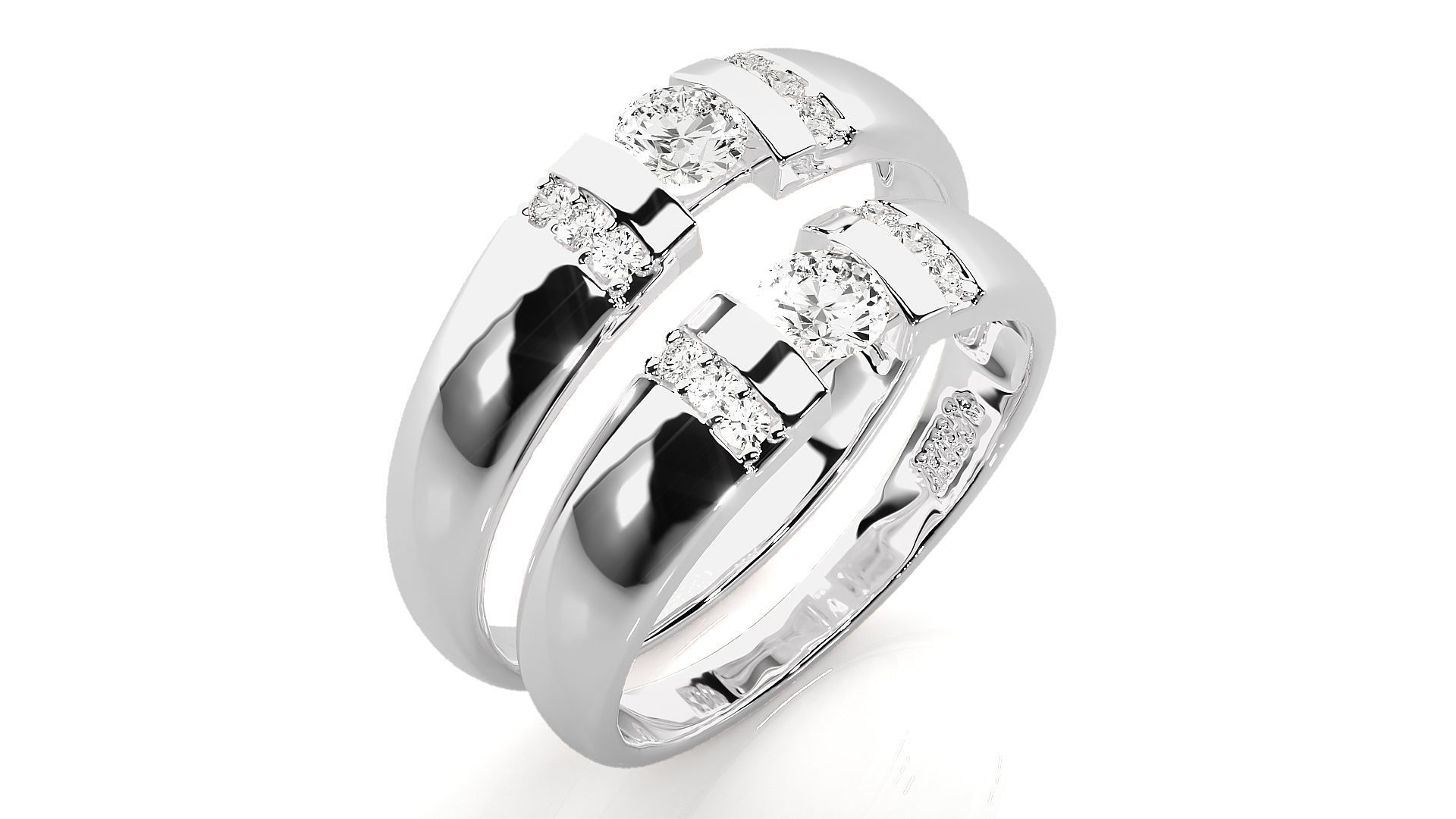 Wedding Band - 1921 3D print model_9