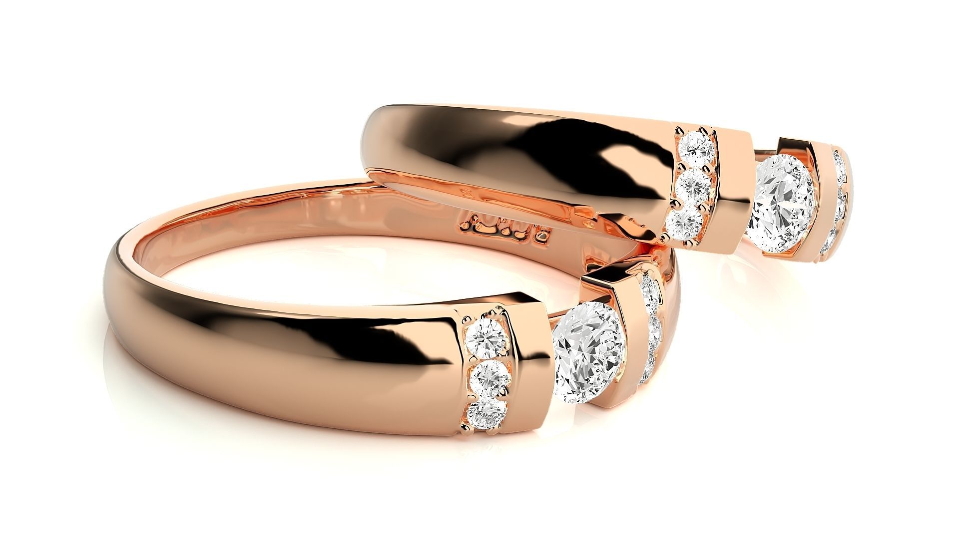 Wedding Band - 1921 3D print model_2