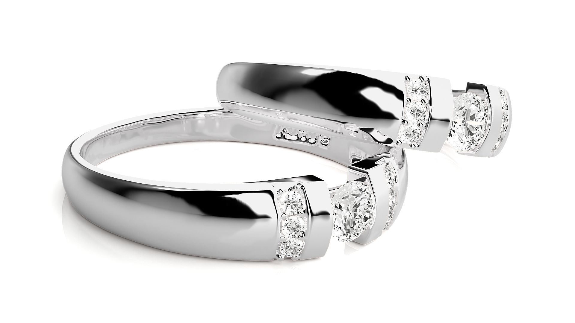 Wedding Band - 1921 3D print model_7