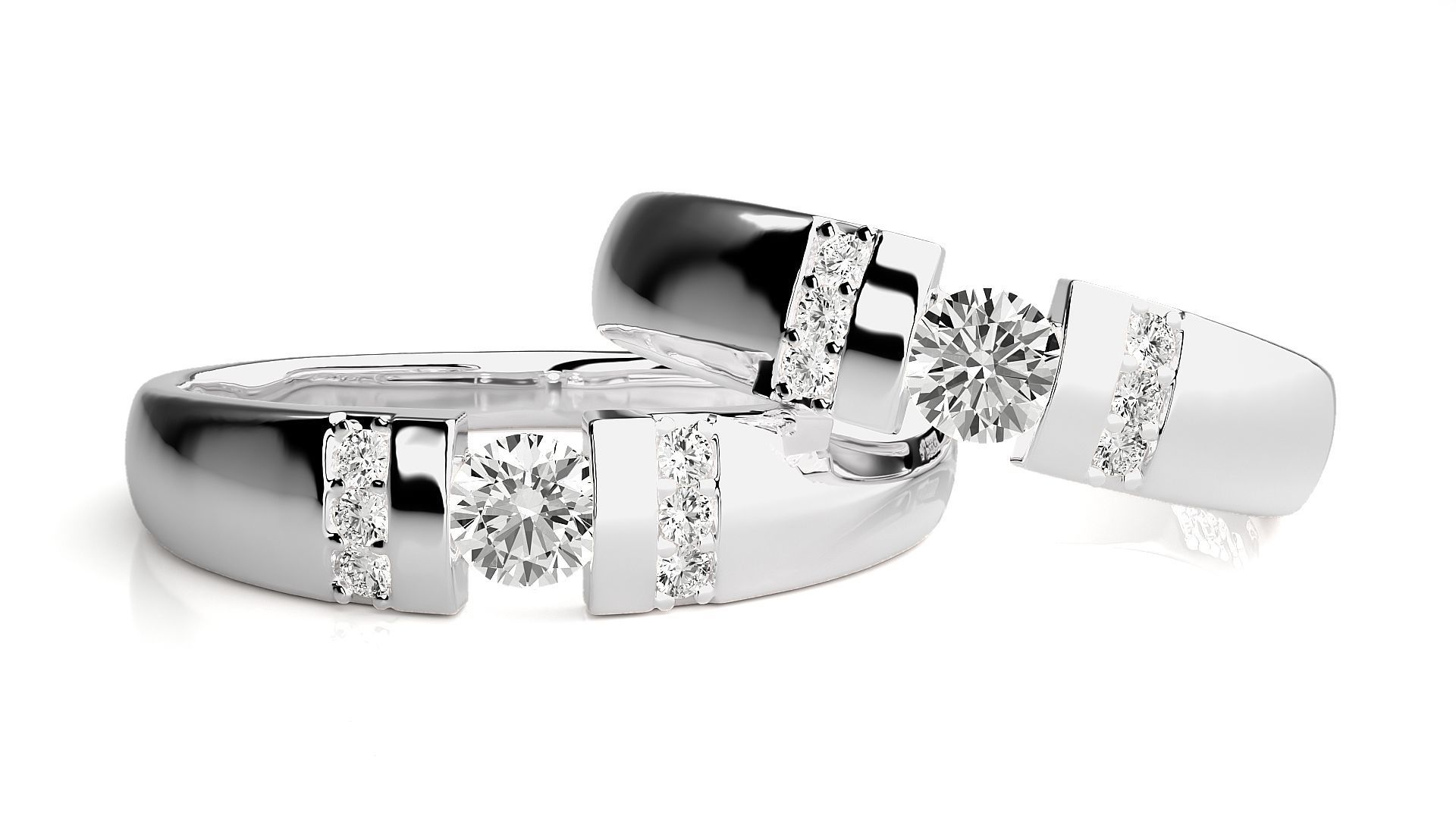 Wedding Band - 1921 3D print model_6