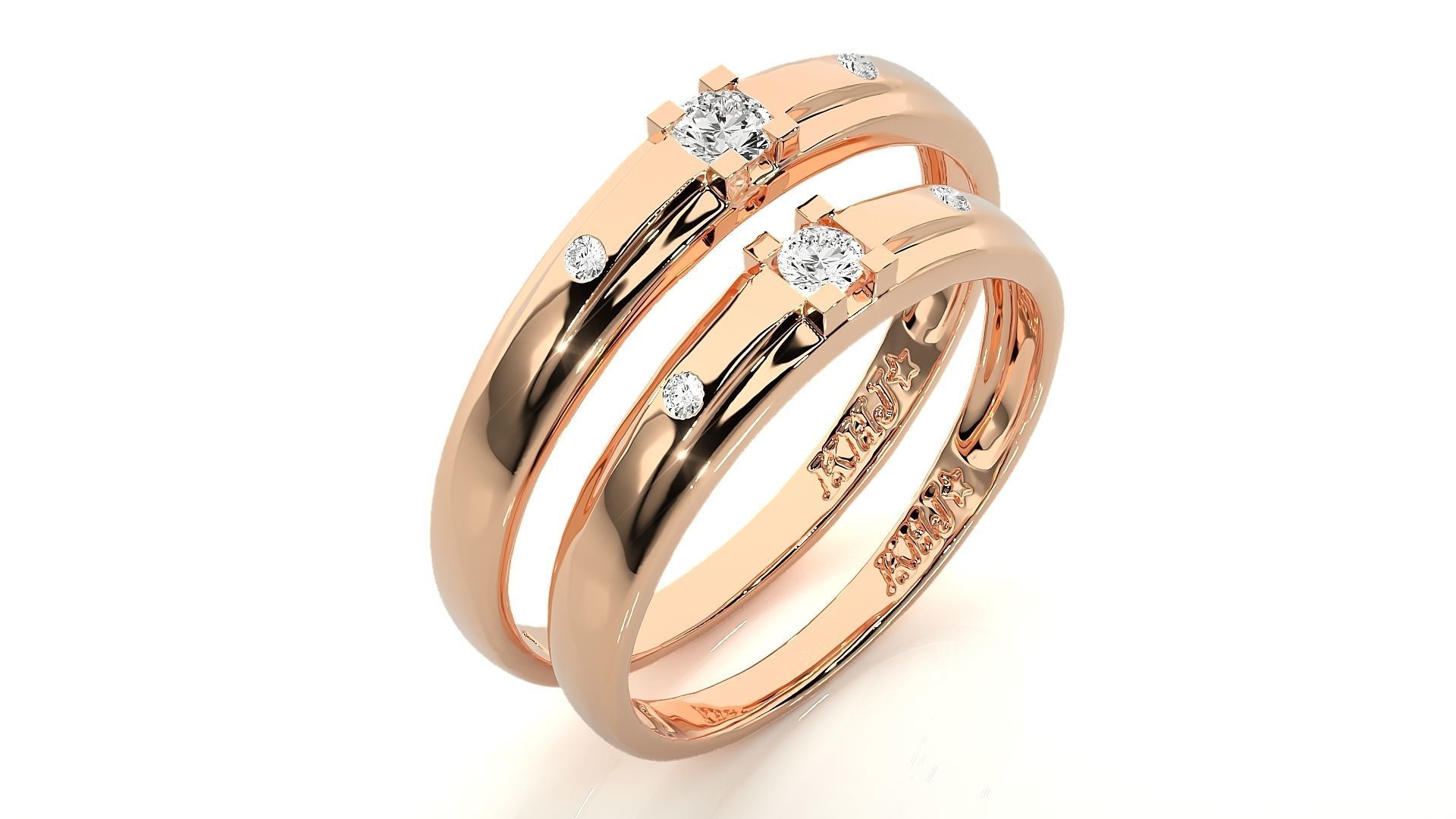 Wedding Band - 1922 3D print model_4