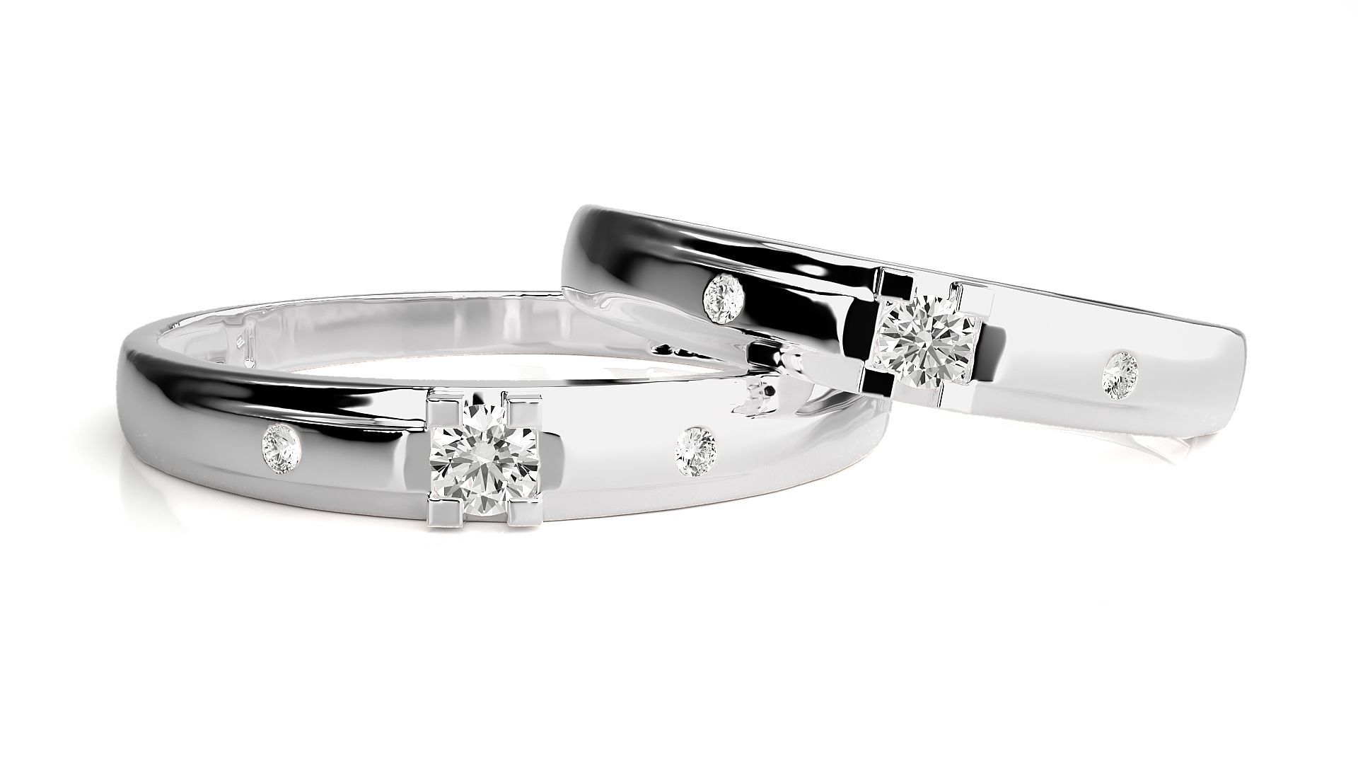 Wedding Band - 1922 3D print model_5