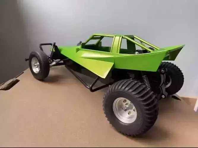 RC Tamiya Grasshopper 2005 Candy Green
