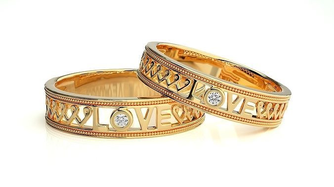 Wedding Band - 43  3 3D print model
