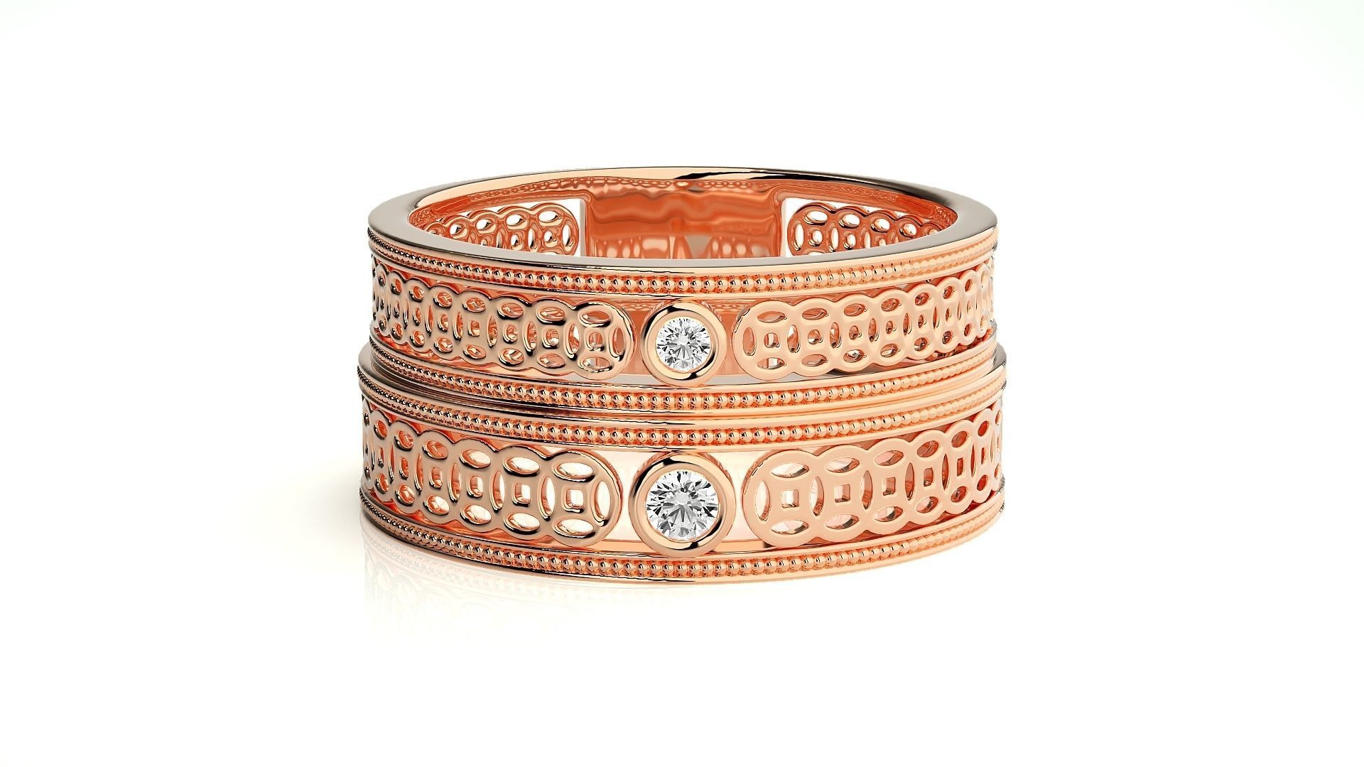 Wedding Band - 101 3D print model_3