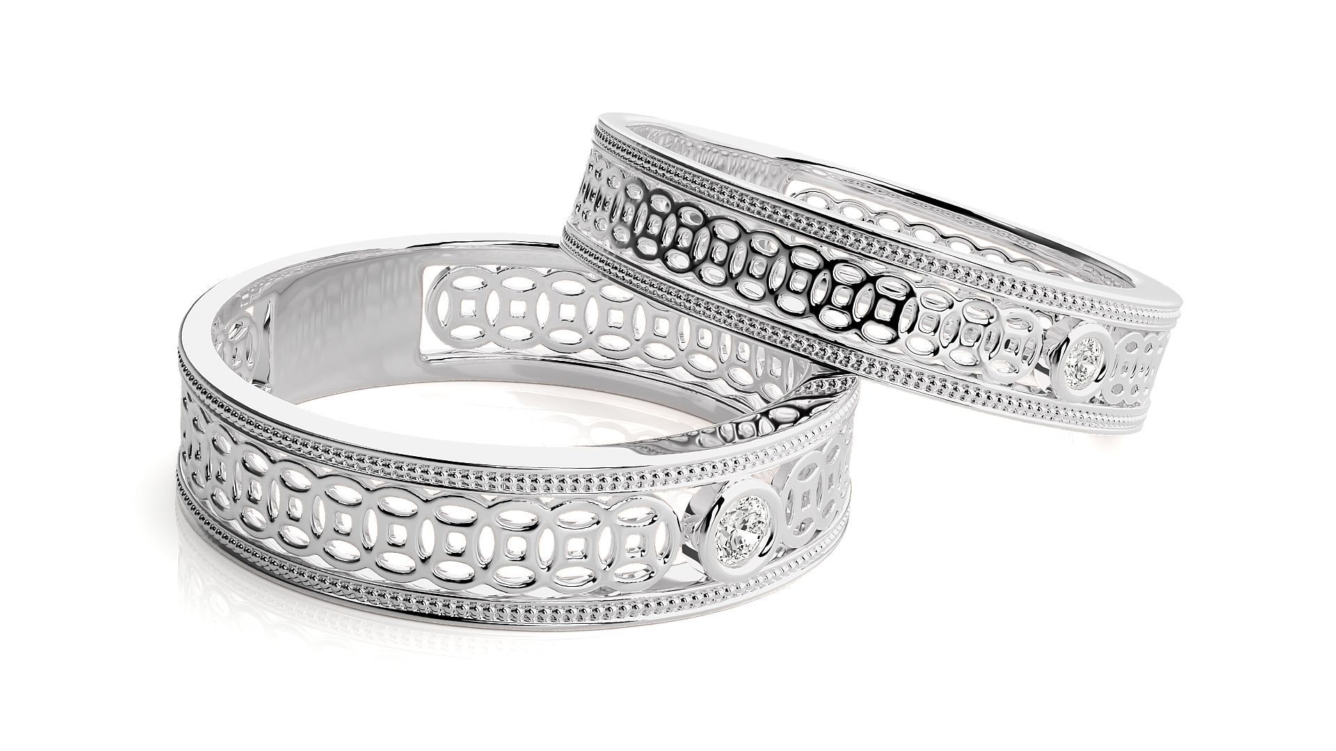 Wedding Band - 101 3D print model_7