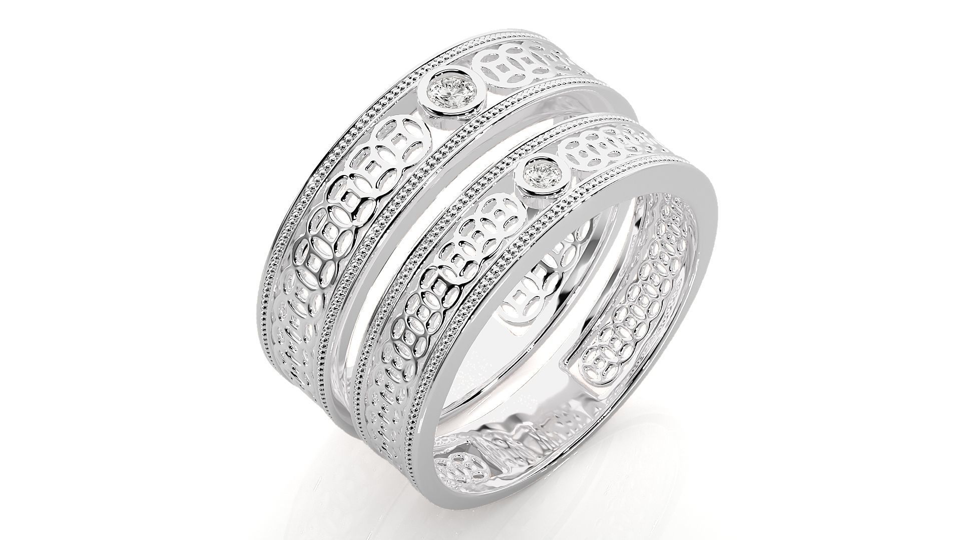 Wedding Band - 101 3D print model_9