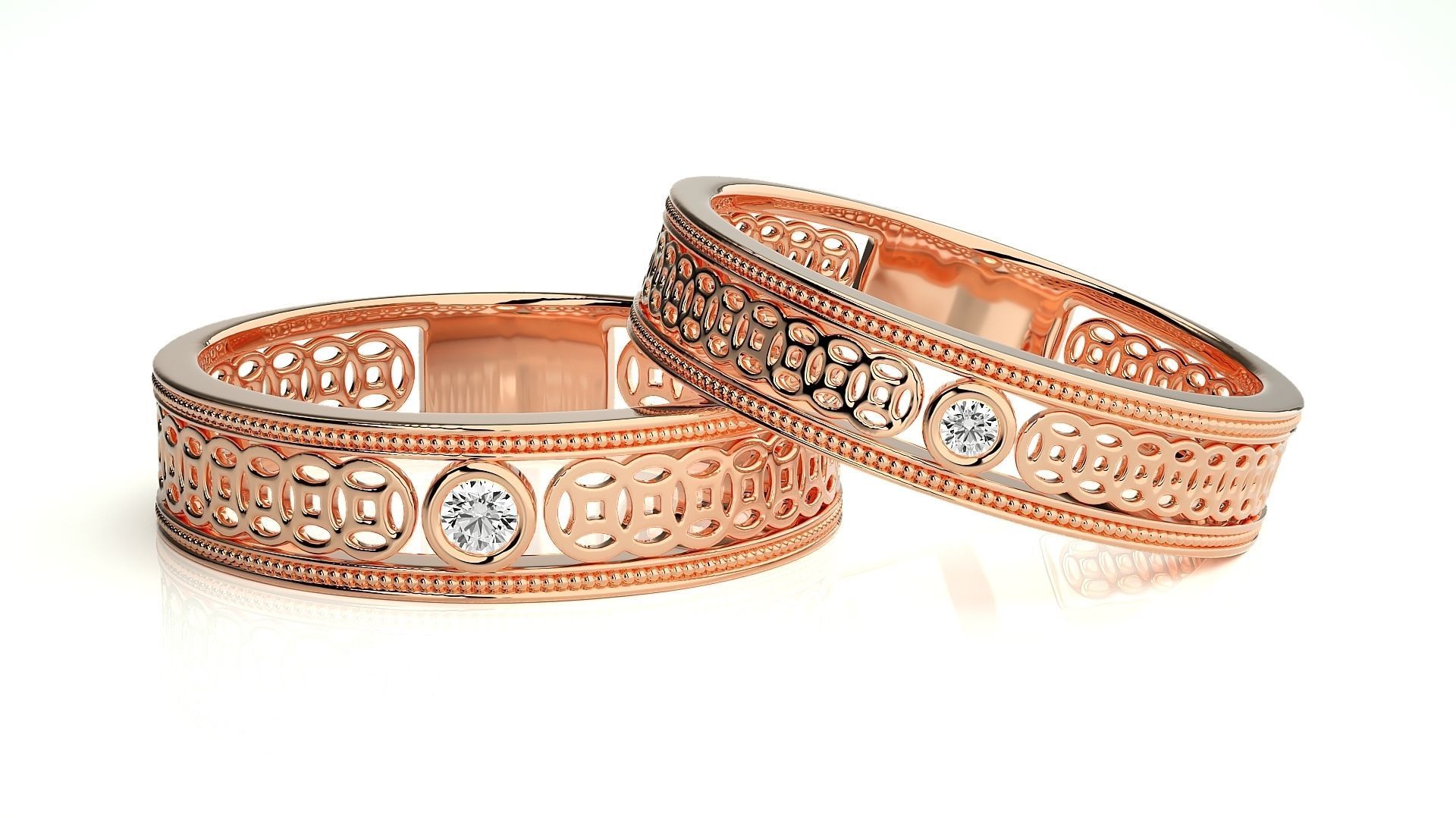 Wedding Band - 101 3D print model_1