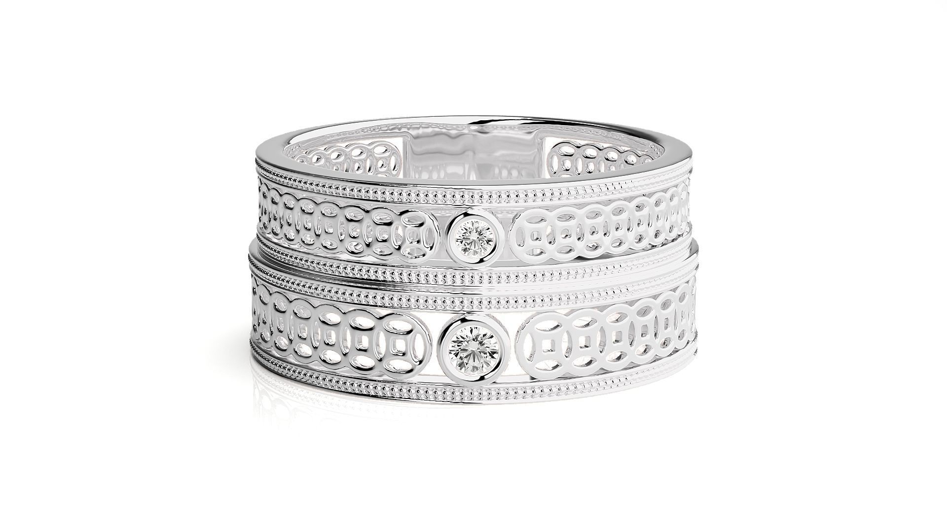 Wedding Band - 101 3D print model_8