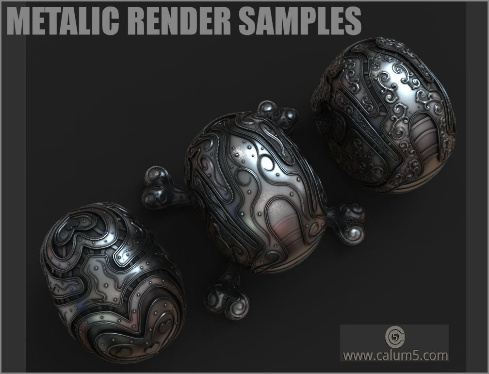 3 Detailed Skulls Set 3D print model_10