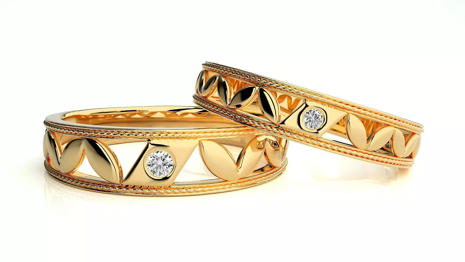 Wedding Band - 107 3D print model_0