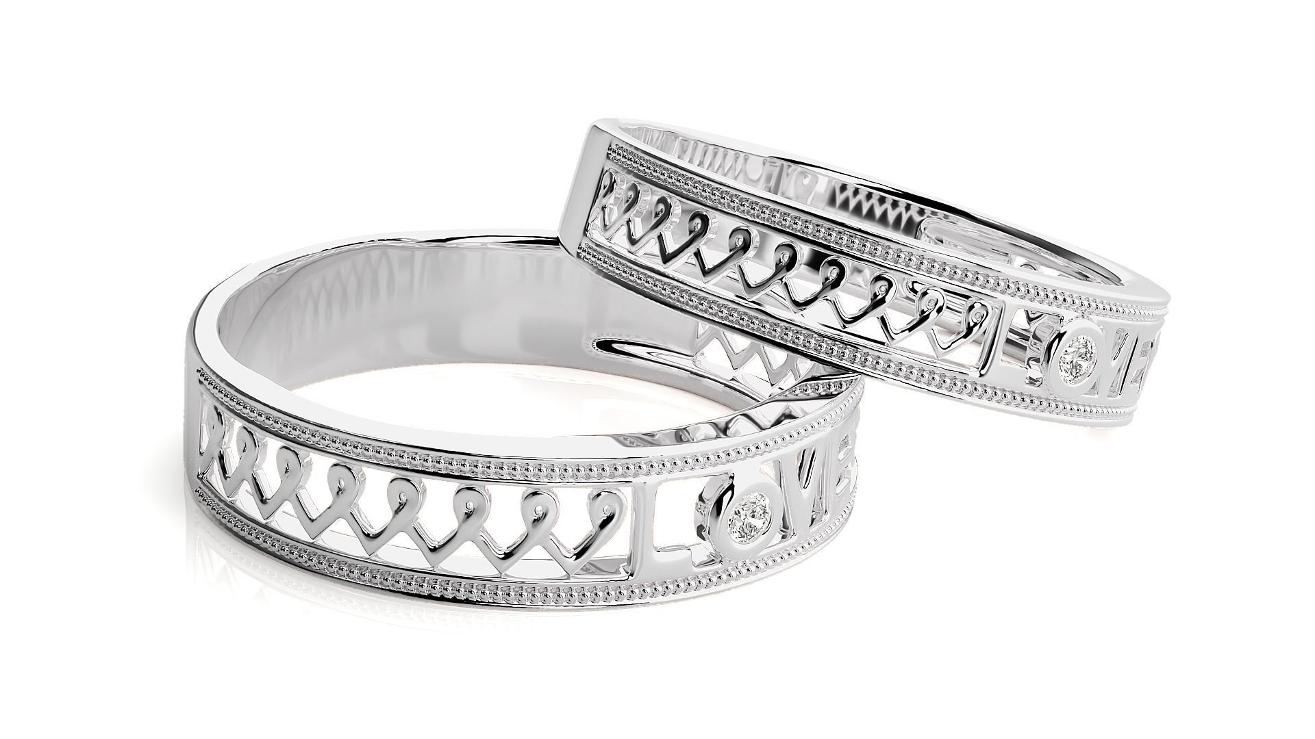 Wedding Band - 109 3D print model_7