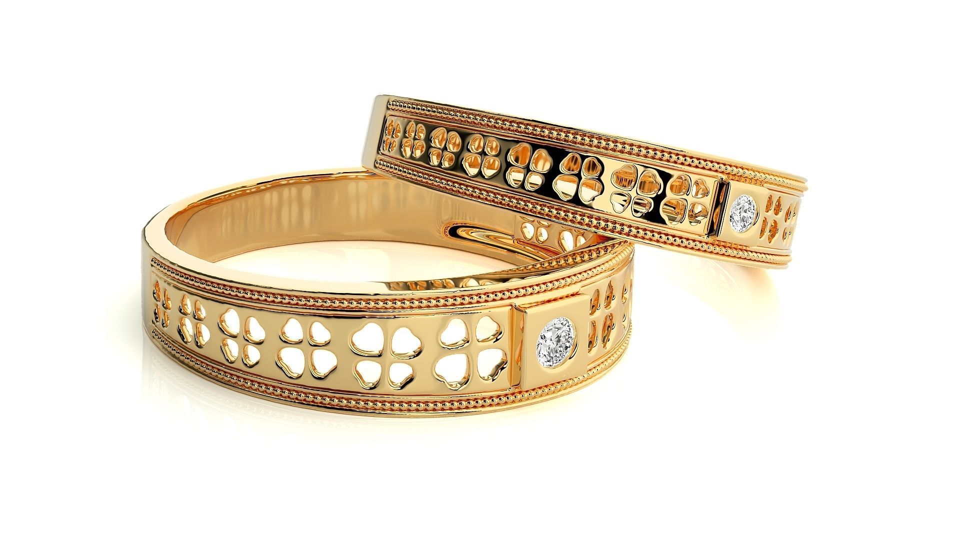 Wedding Band - 112 3D print model_10