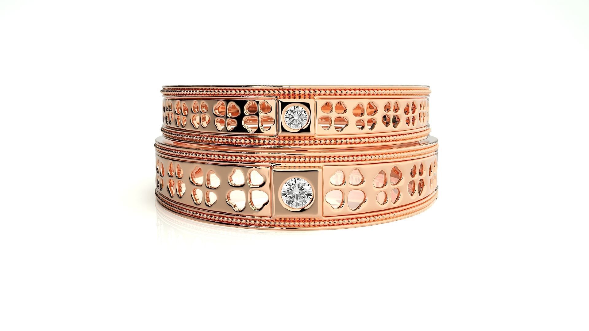 Wedding Band - 112 3D print model_3