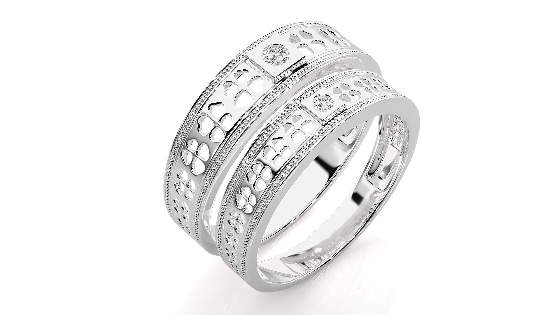Wedding Band - 112 3D print model_9