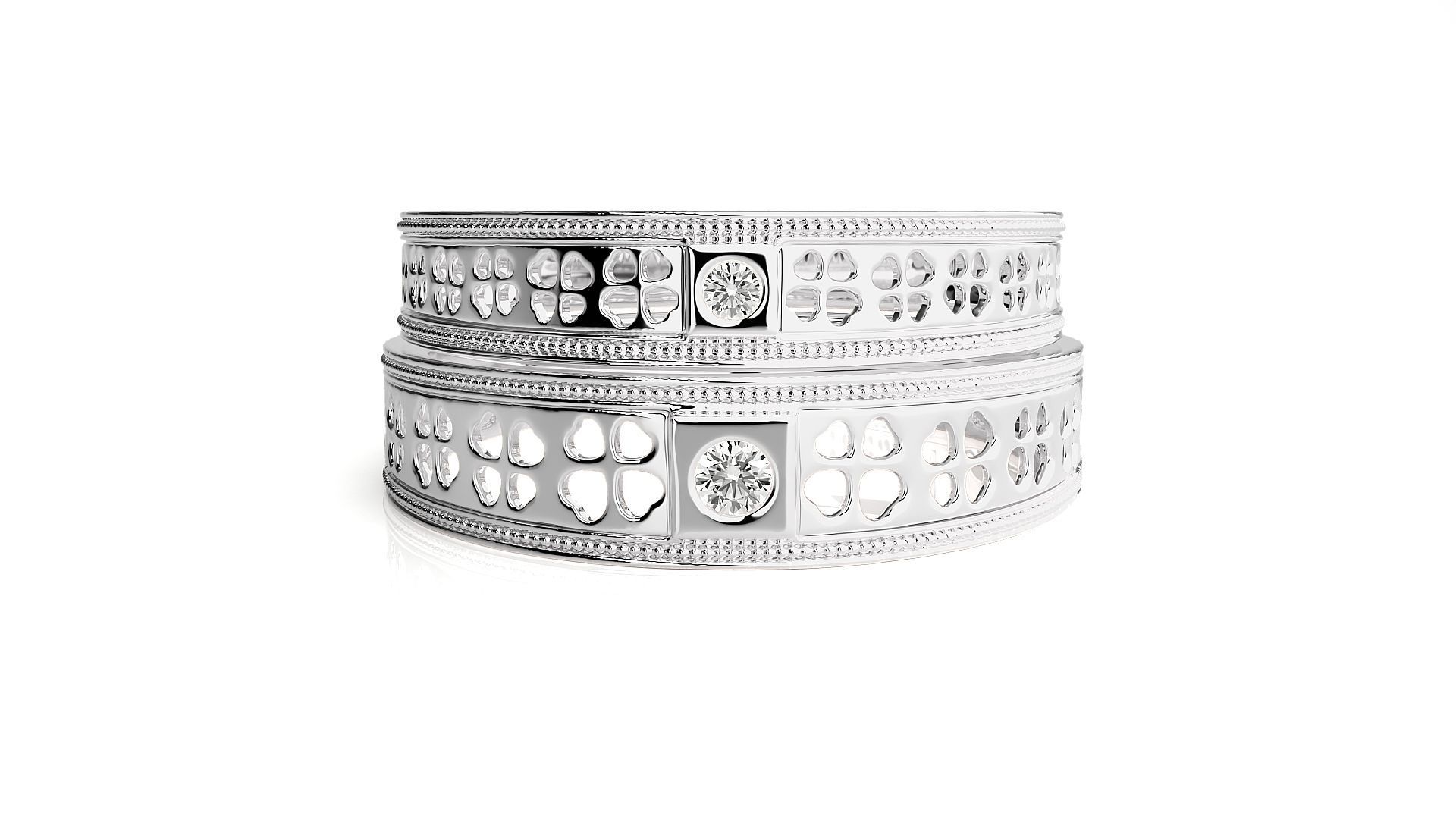 Wedding Band - 112 3D print model_8