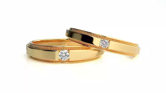 Wedding Band - 113 3D print model
