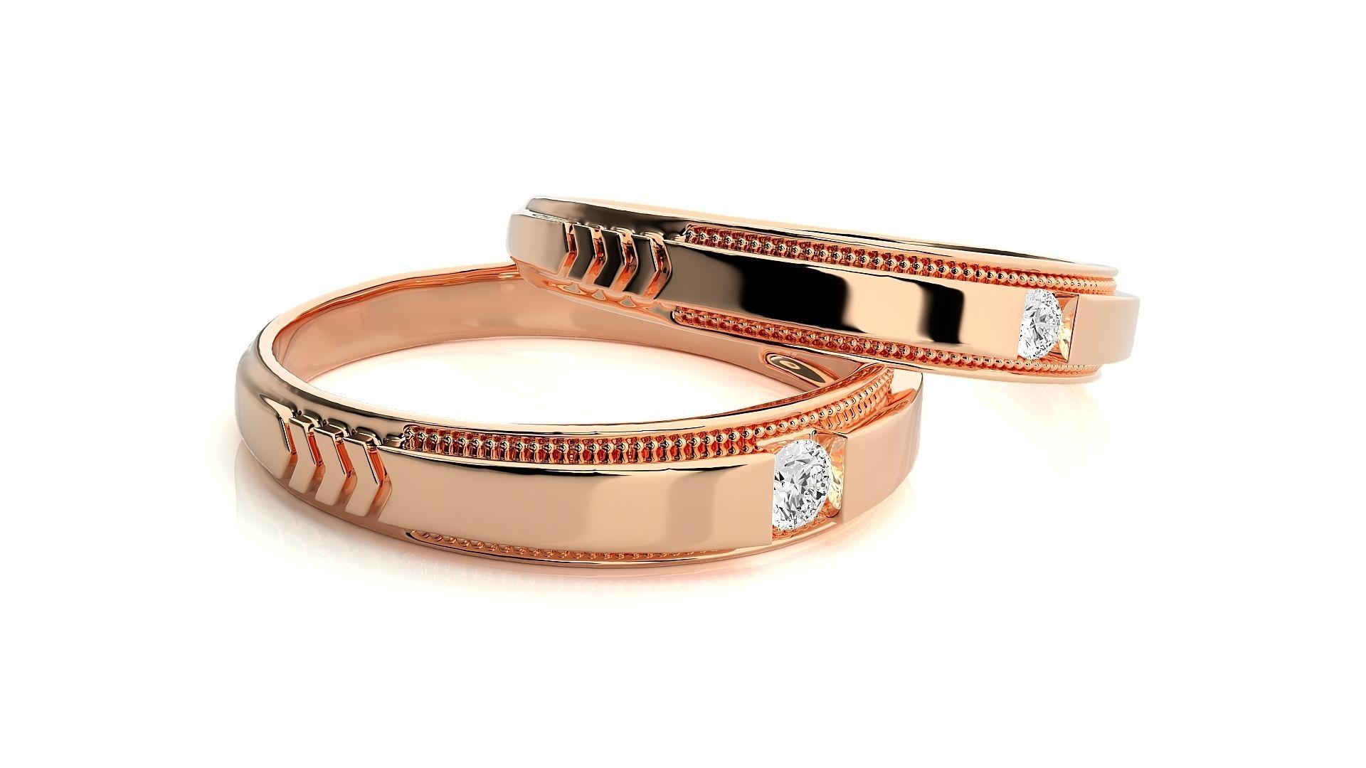 Wedding Band - 113 3D print model_2