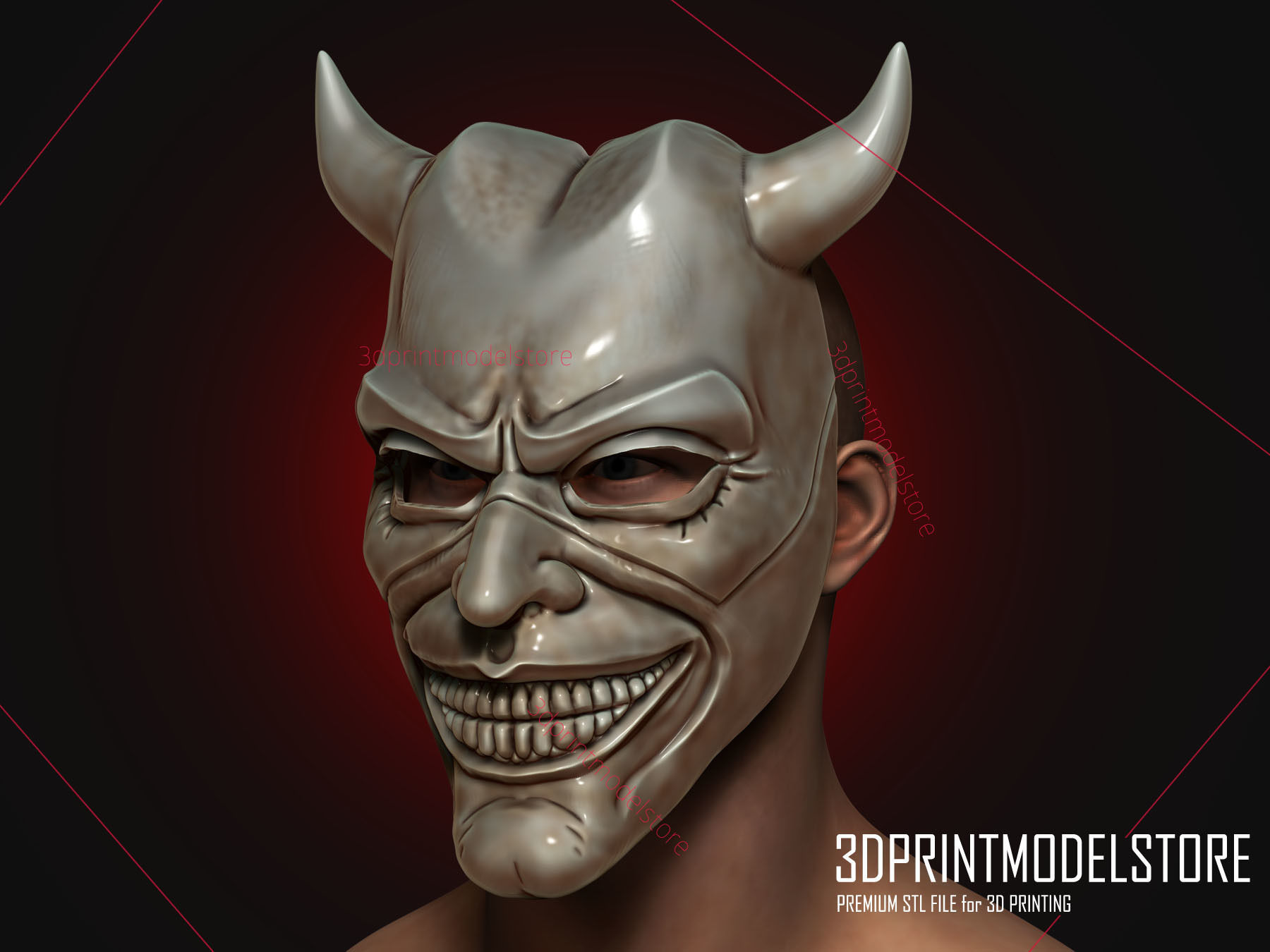 The Grabber Mask Black Phone Movie - Halloween Cosplay Mask 3D print model_2