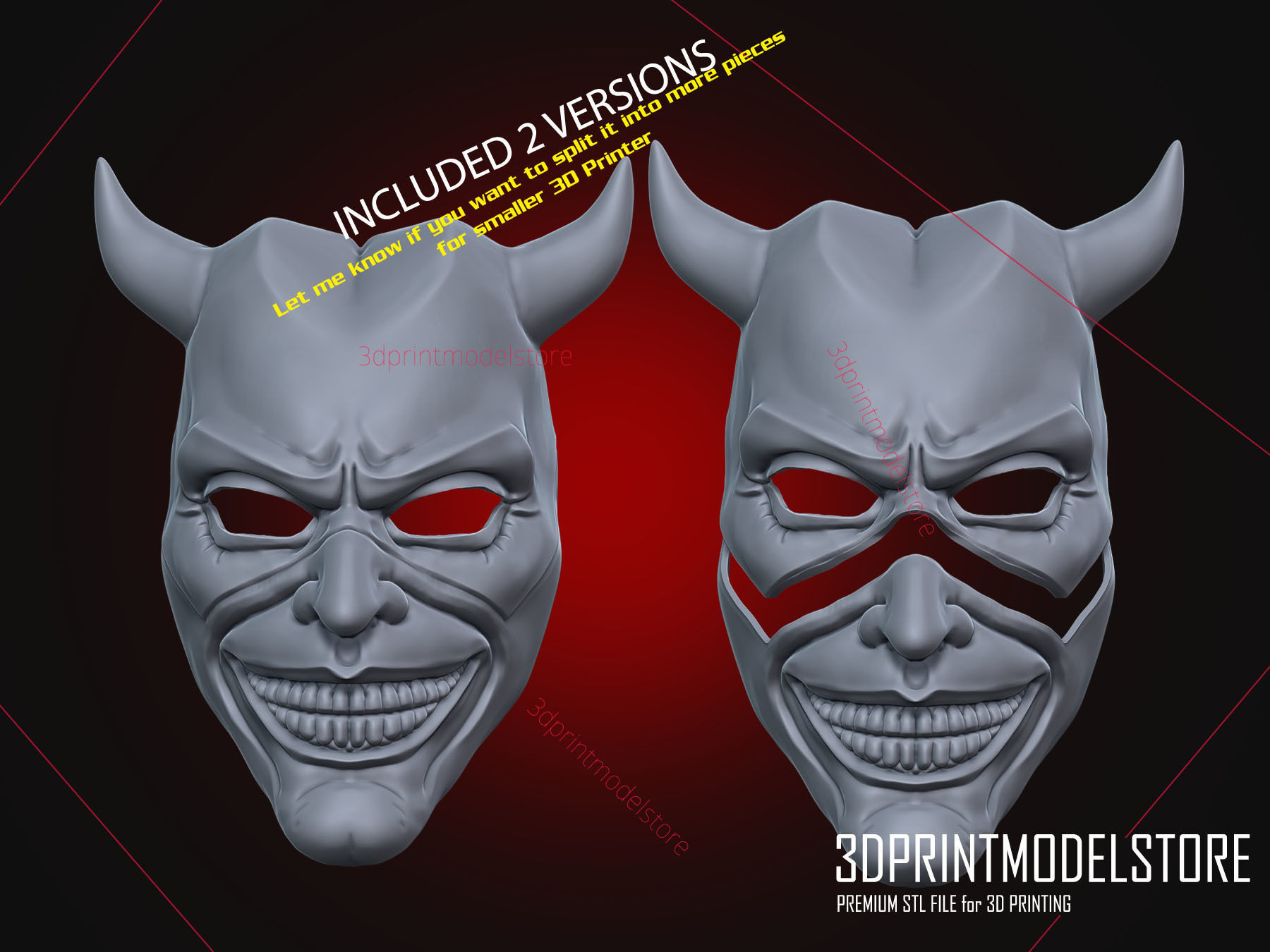 The Grabber Mask Black Phone Movie - Halloween Cosplay Mask 3D print model_10