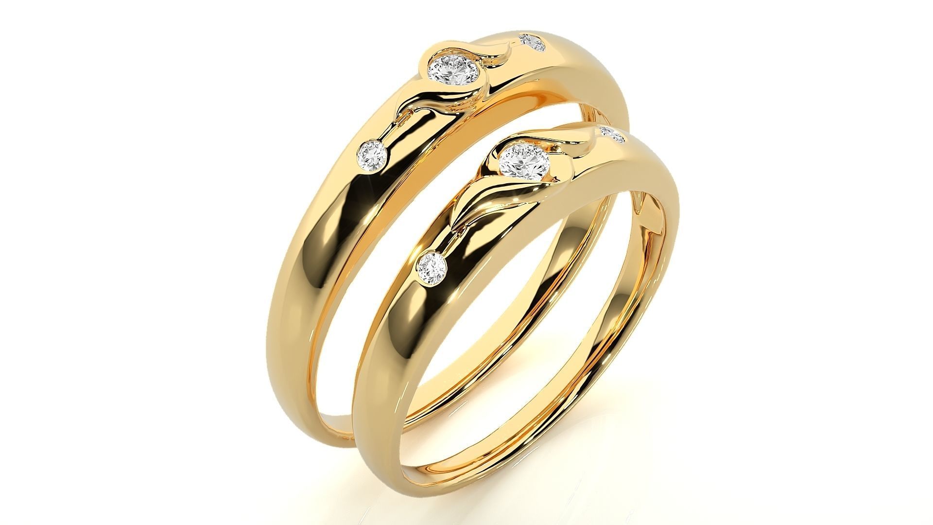 Wedding Band - 33 3D print model_12