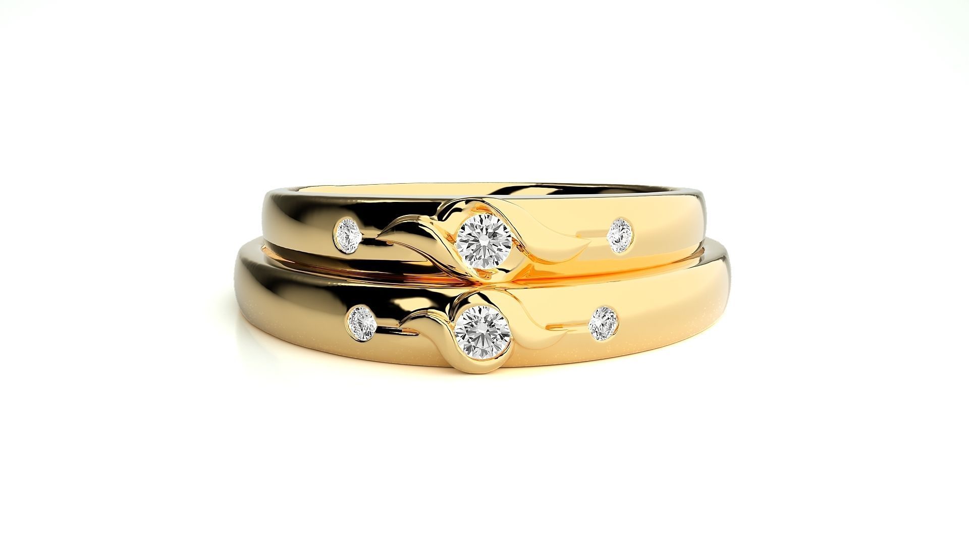 Wedding Band - 33 3D print model_11