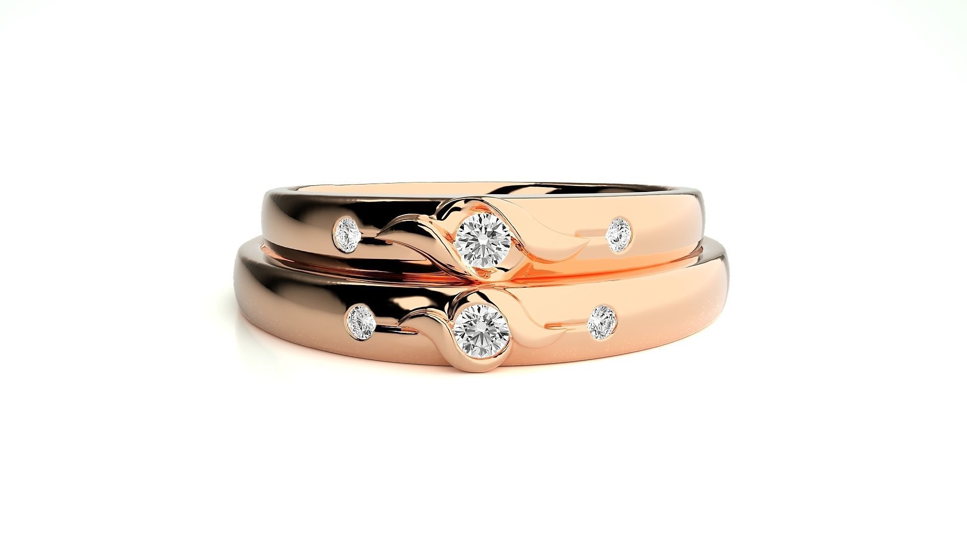 Wedding Band - 33 3D print model_3