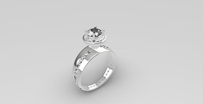 ENGAGEMENT RING  3D print model