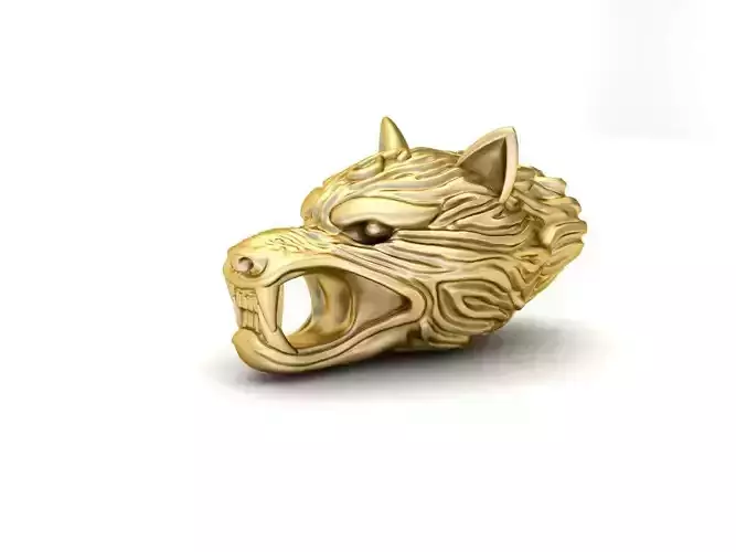 The WOLF gold head