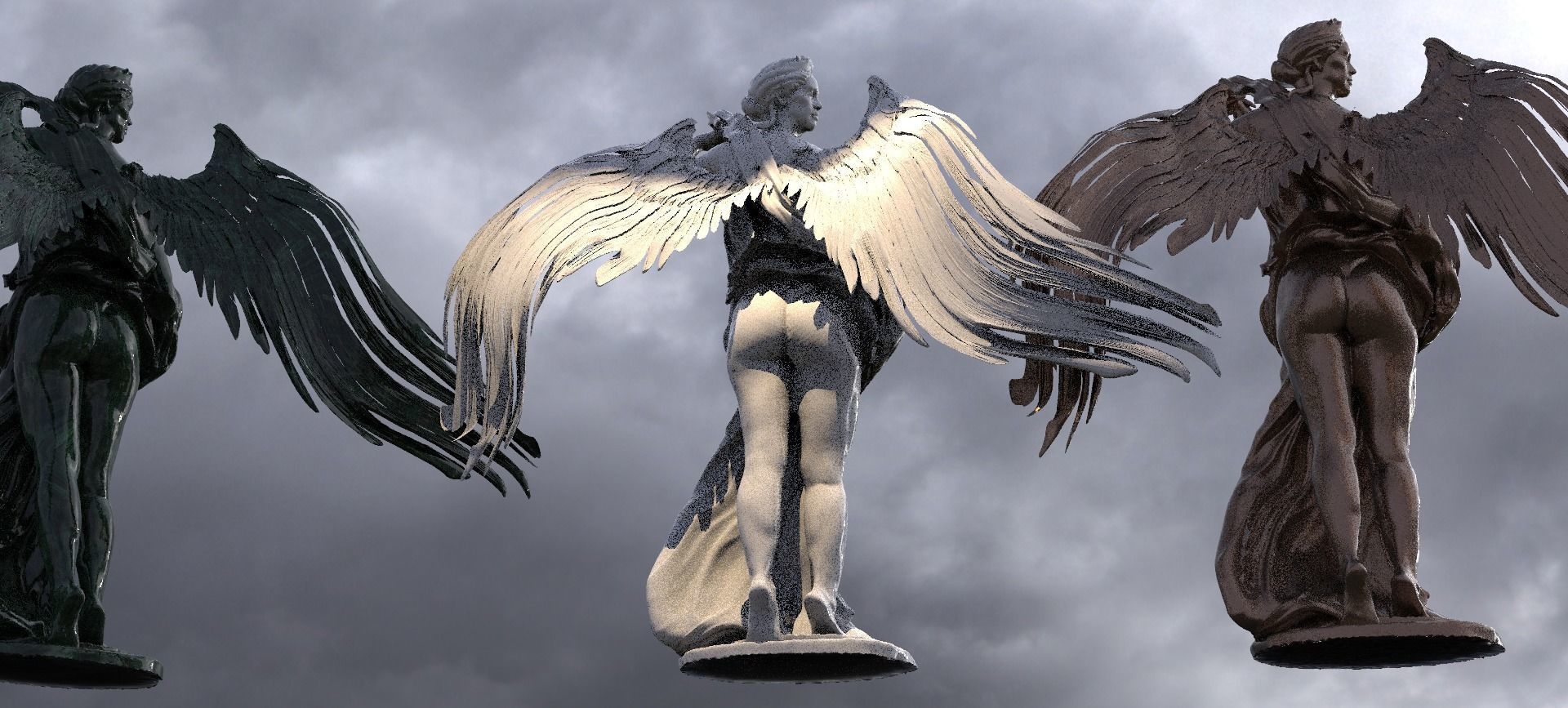 Aphrodite Angel form 2 3D model_1