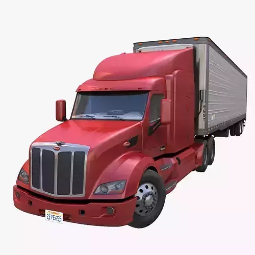 Peterbilt 579 trailer