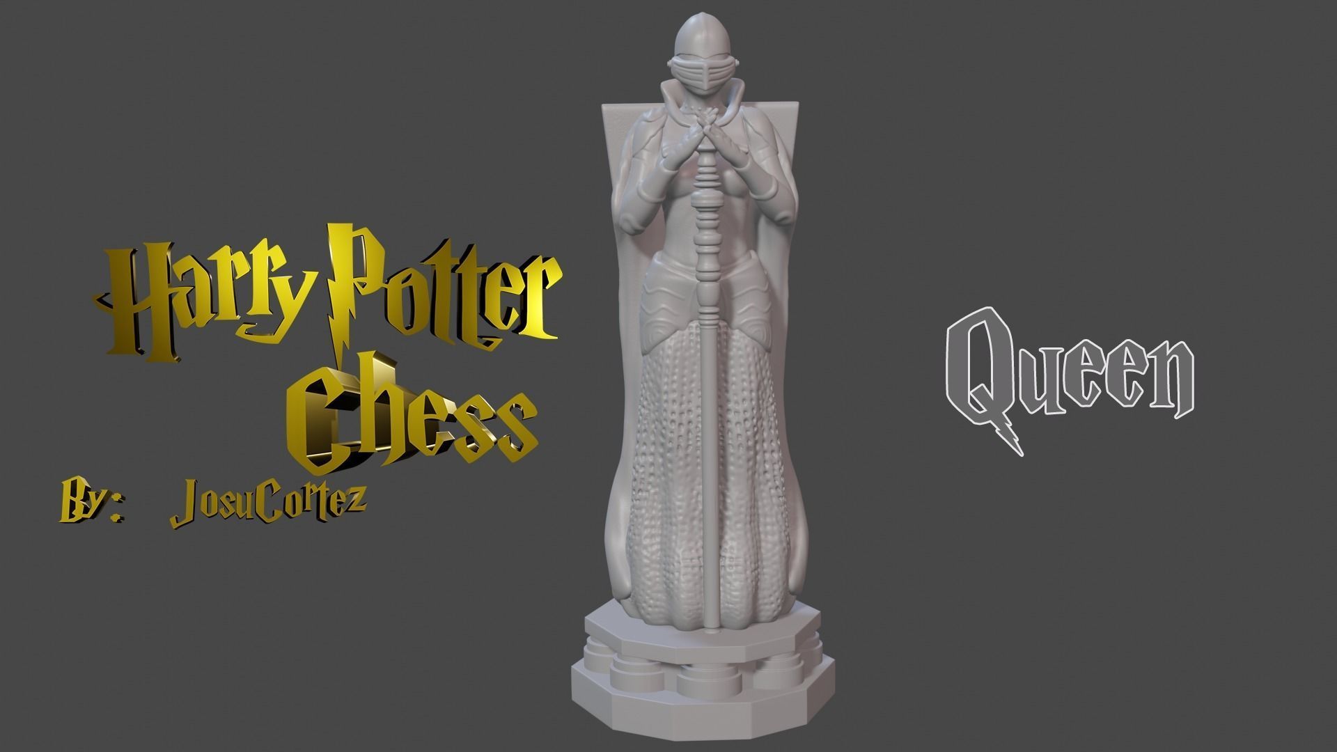 Harry Potter Chess 3D print model_6