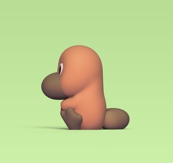 Platypus Heart 3D print model_1