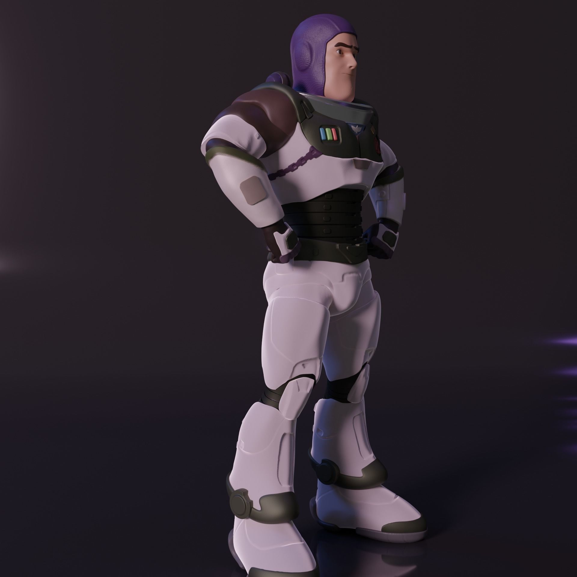 BUZZ LIGHTYEAR 3D PRINT READY  3D print model_5