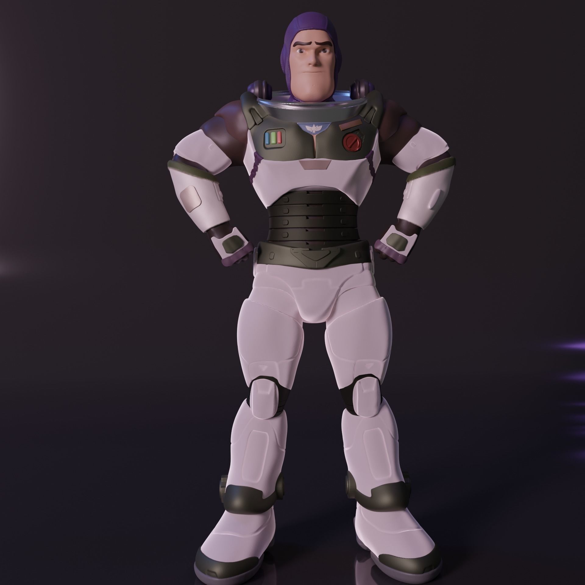BUZZ LIGHTYEAR 3D PRINT READY  3D print model_2