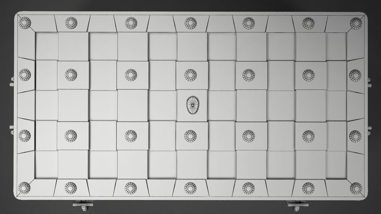 Armada Chest Low-poly 3D model_8