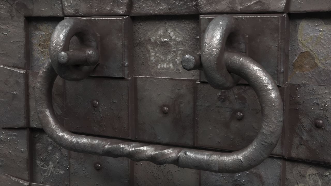 Armada Chest Low-poly 3D model_11