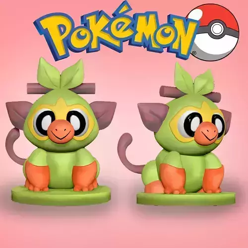 POKEMON two figurines