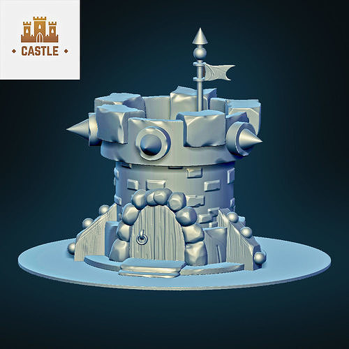 Beautiful Castle 3D print model