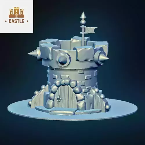Beautiful Castle 3D print model