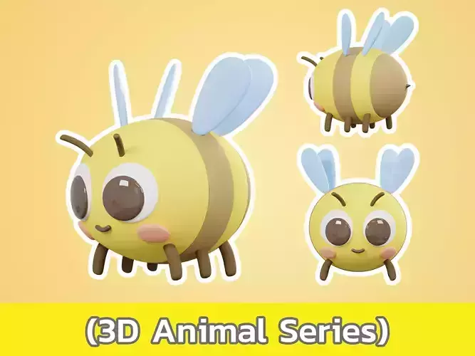 Character Cartoon bee