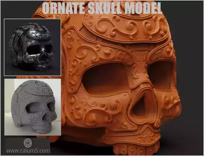 Ornate Skull