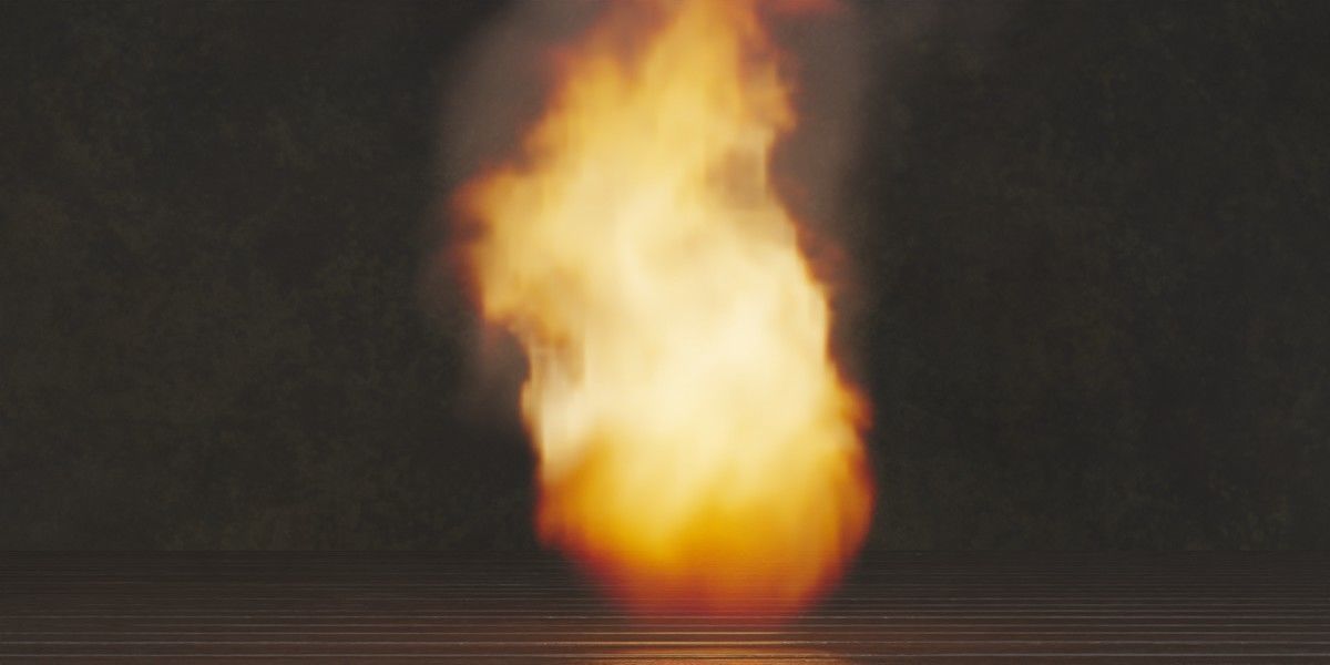 VDB Animated Bonfire 3D model_4