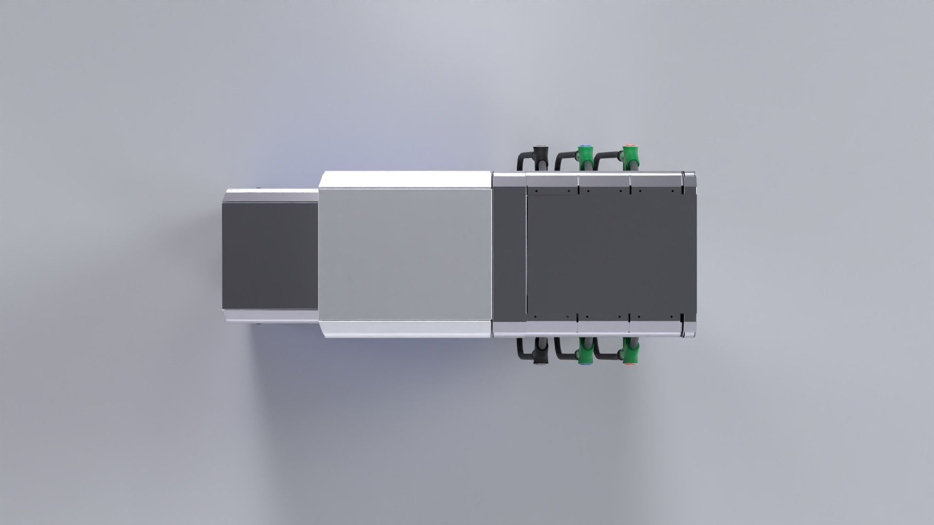 Fuel Dispenser ExxonMobil Brand 3D model_9