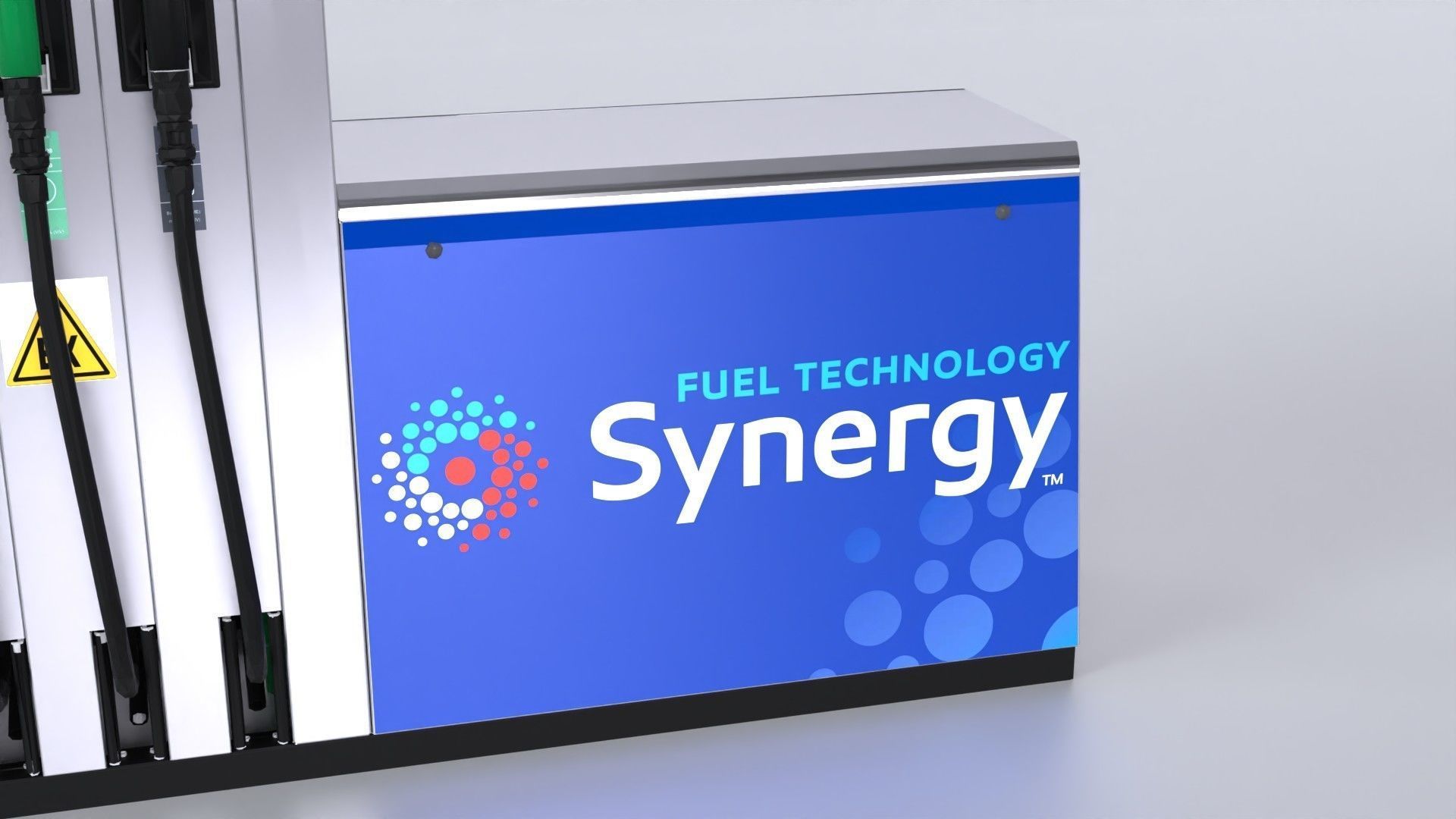 Fuel Dispenser ExxonMobil Brand 3D model_4