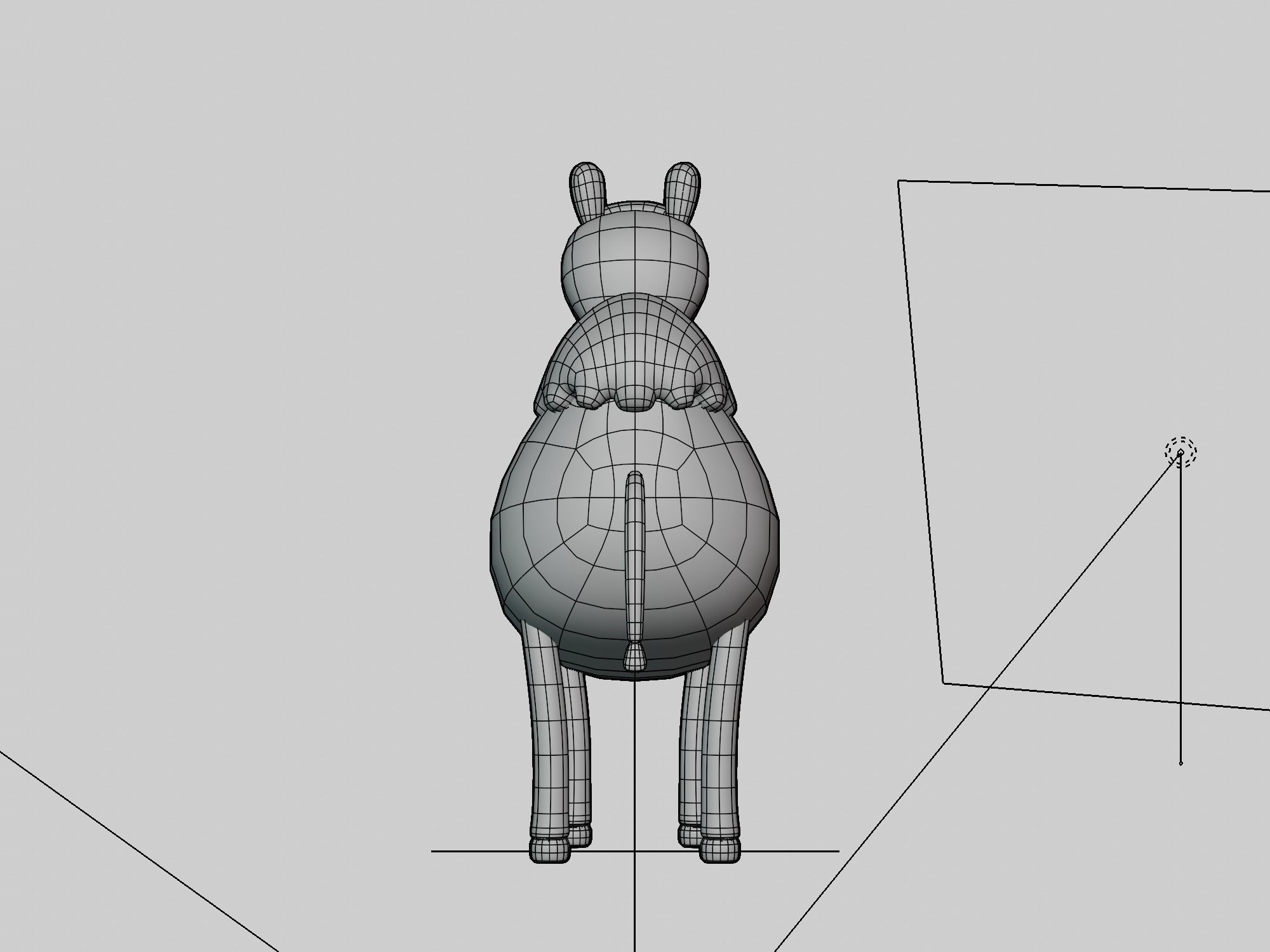 Character Cute Camel 3D model_9