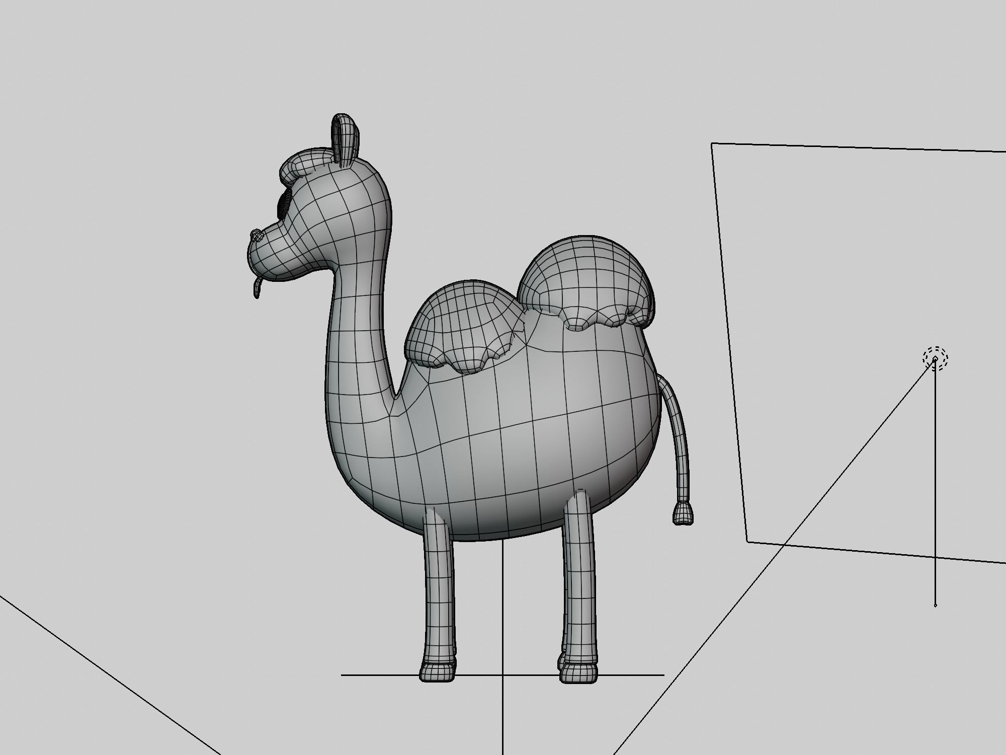 Character Cute Camel 3D model_5
